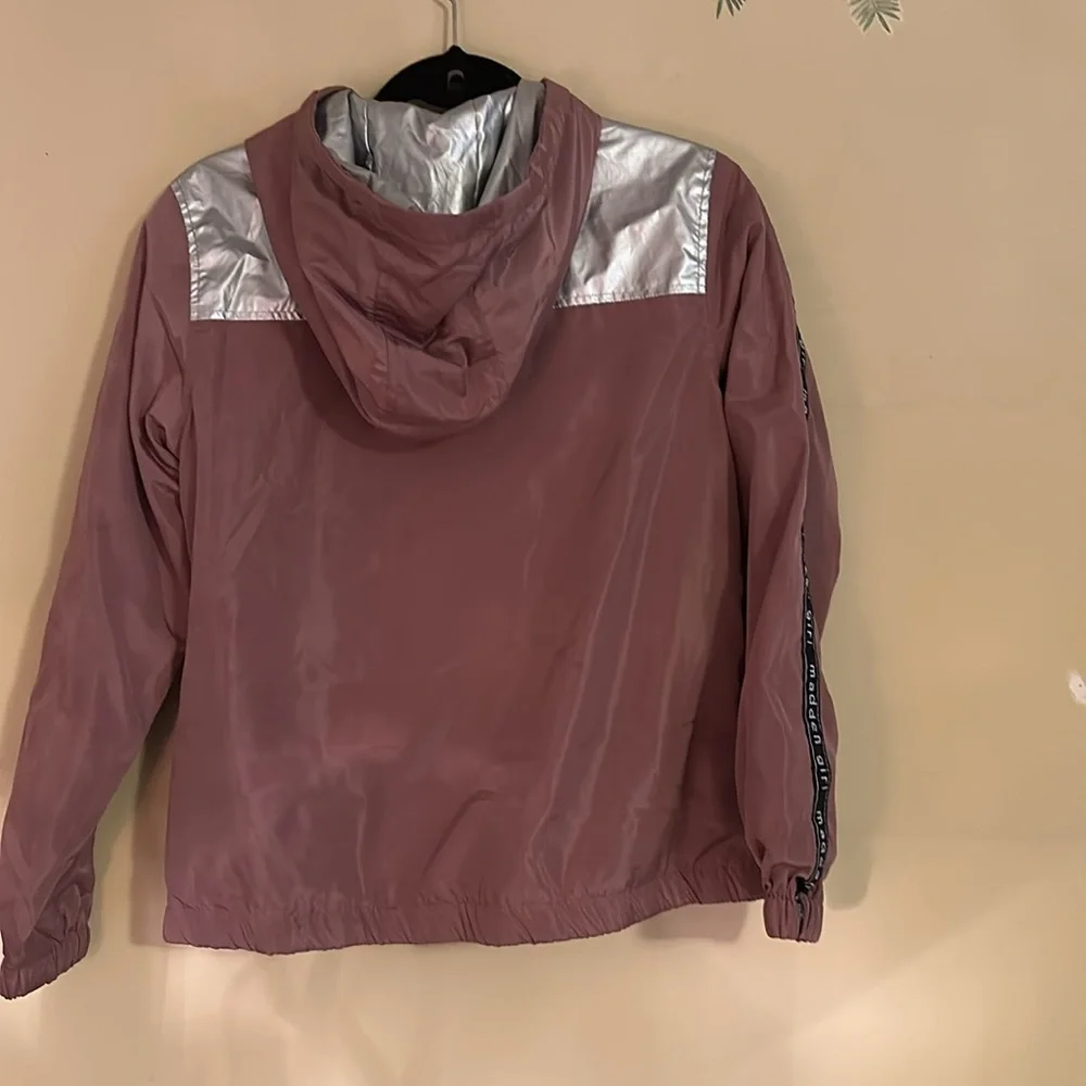 Madden girl windbreaker zip up hoodie - Picture 4 of 11